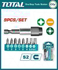 ৯ পিস স্ক্রু ড্রাইভার বিট সেট TOTAL TACSD3091_img_0