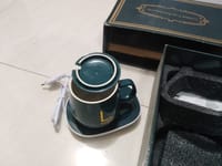 GREEN Modern Coffee Cup Saucer, For Home_img_5