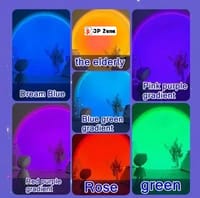 Astronauts Robot Sunset Lamp_img_2