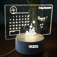 3D calendar lamp_img_2