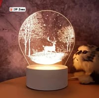 3D deer lamp_img_0
