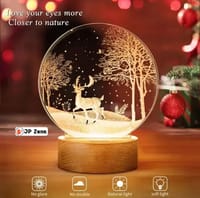 3D deer lamp_img_2