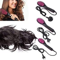 Simply Straight Ceramic Hair Straightening Brush – Ionic Hot Comb with Adjustable Temperature_img_7