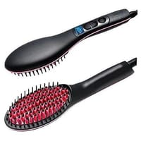 Simply Straight Ceramic Hair Straightening Brush – Ionic Hot Comb with Adjustable Temperature_img_0