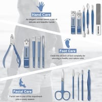 Premium 16PCS Stainless Steel Manicure & Pedicure Grooming Set_img_1