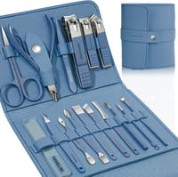 Premium 16PCS Stainless Steel Manicure & Pedicure Grooming Set_img_0