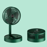 Portable Foldable USB Desk Fan – 3-Speed, Rechargeable, Quiet Cooling for Home & Travel_img_1