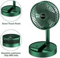 Portable Foldable USB Desk Fan – 3-Speed, Rechargeable, Quiet Cooling for Home & Travel_img_6