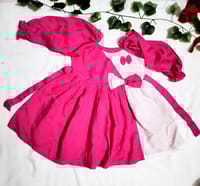 স্টাইলিশ ও ফ্যাশনেবল বাচ্চা মেয়েদের ফুলহাতা ড্রেস।_img_2