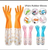 High-Quality Silicon Hand Gloves- 1 Pair_img_2