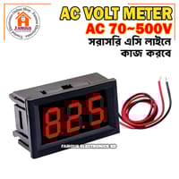 AC volt meter 70-500V 0.56" LED Digital Voltmeter Voltage Meter RED Display_img_0