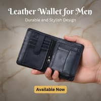Black Chocolate Premium 100% Genuine Cow Leather Wallet_img_0