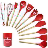 12 pieces of silicone kitchen cookware utensils_img_2