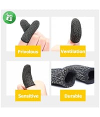 PUBG Mobile Gaming 1 Pair Breathable Mobile Finger Sleeve Press Trigger Game Controller Sweatproof Gloves_img_0
