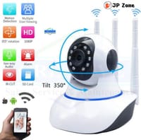 3 Antenna V380 2MP Full HD WIFT IP Camera - Q5Y 360 Degree Two-way Voice Camera_img_3