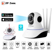 3 Antenna V380 2MP Full HD WIFT IP Camera - Q5Y 360 Degree Two-way Voice Camera_img_10