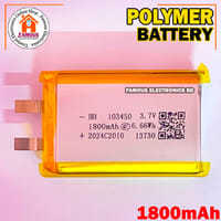 1800mAh New 3.7V Lithium Polymer Battery Best Quality Original Battery_img_3