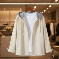 Premium wolf fabric hooded shirt for winter (unisex)_img_0