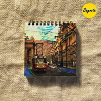 Tram Painting Square Sketchbook by OXYNOTE_img_4