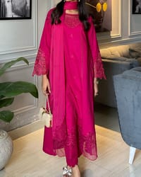 Hot pink Stitch Dress ♥️_img_2