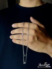 3mm Premium Cuban Neck Chain (Silver Edition)_img_0