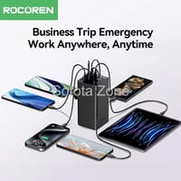 Rocoren 50,000mAh 22.5W Fast Charging Power Bank – 6 Ports + LED Flashlight_img_1