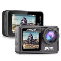 Ausek AT-S81TR Waterproof Dual Display 5K Action Camera With Filter_img_0