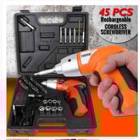 🔥🌟 Cordless Screwdriver Set 45 Pcs Electric Drill Driver_img_3