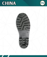 ১ জোড়া পিভিসি সেফটি বুট লম্বা ওয়াটার প্রুফ গামবুট_img_3