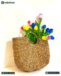 Sea Grass Bag (Without Flowers) Decoration Basket_img_1