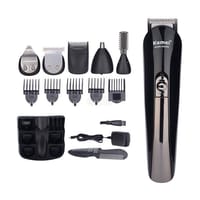💥Kemei KM - 600 Professional Hair Trimmer 6 In 1 Hair Clipper Shaver Sets Electric Shaver Beard Trimmer Hair Cutting Machine..(3450).._img_4