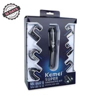 💥Kemei KM - 600 Professional Hair Trimmer 6 In 1 Hair Clipper Shaver Sets Electric Shaver Beard Trimmer Hair Cutting Machine..(3450).._img_5