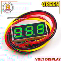 LED Display Mini 0.28 inch DC 0 -100V Digital Voltmeter 100V Volt Panel Indicator Monitor Voltage Meter-1PCS - Compact Digital Voltmeter -Green_img_0