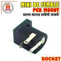 1PCS DC Power Jack Socket 2.1mm x 5.5mm Barrel-Type PCB Mount_img_3