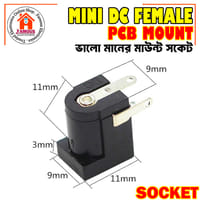1PCS DC Power Jack Socket 2.1mm x 5.5mm Barrel-Type PCB Mount_img_5