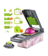 GearUP 14-in-1 Multifuction Vegetable and Fruits  Cutting Slicer & Chopper_img_0