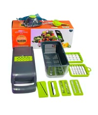 GearUP 14-in-1 Multifuction Vegetable and Fruits  Cutting Slicer & Chopper_img_2