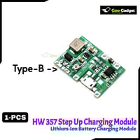 HW-357 Adjustable Step-Up Module | 3.7V to 9V/5V, 2A Boost Converter for 18650 Lithium Battery_img_2