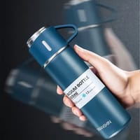 3 in 1 Vacuum Insulated Thermal Flask Cup Set_img_2