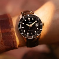 TIMEX Date Display with Magnifier, Black Dial Analog Watch- For Men_img_0