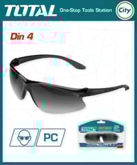 সেফটি গগলস কালো লাইটওয়েট এন্ড আরামদায়ক TOTAL TSP305_img_0