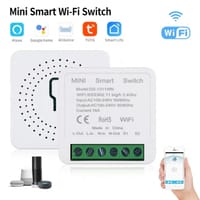 1 Gang Smart WiFi + RF Switch Relay (Tuya 16A) | Control with Remote, App & Voice | Smart Life, Alexa, Google Home_img_0