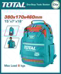 টুলস ব্যাকপ্যাক উইথ ৮ কেজি স্টোরেজ ক্যাপাসিটি TOTAL THBP02025_img_1