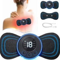 Mini Massager EMS Mini Pain Relief Massager Machine Butterfly body's Massager_img_0