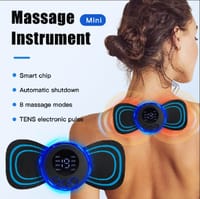 Mini Massager EMS Mini Pain Relief Massager Machine Butterfly body's Massager_img_3