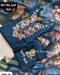 🌸কামিজ: রিয়ন কটন / 🌸সালোয়ার: বাটার সিল্ক / 🌸ওড়না: হাফ সিল্ক প্রিন্ট করা পাঁচ হাত।_img_1