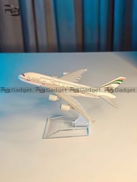 Etihad Airway A380 Metal Aircraft-16cm_img_4