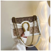 Premium Two compartment with chain Shoulder bag_img_2