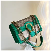 Premium Two compartment with chain Shoulder bag_img_4