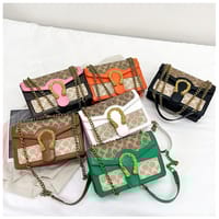 Premium Two compartment with chain Shoulder bag_img_5